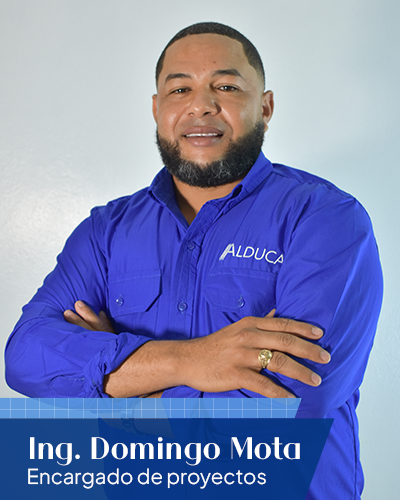 Ing. Domingo Mota, Encargado de proyectos_