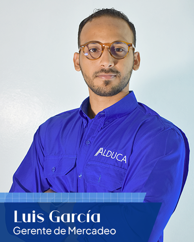 Luis Garcia, Encargado de Marketing