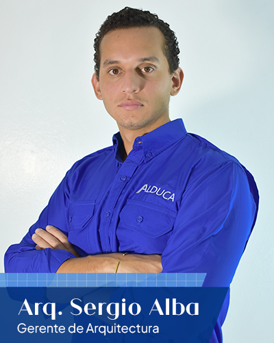 Sergio Alba, Encargado de Arquitectura_